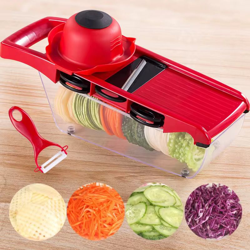 6 in 1 Vegetable Cutter Slicer Shredder
